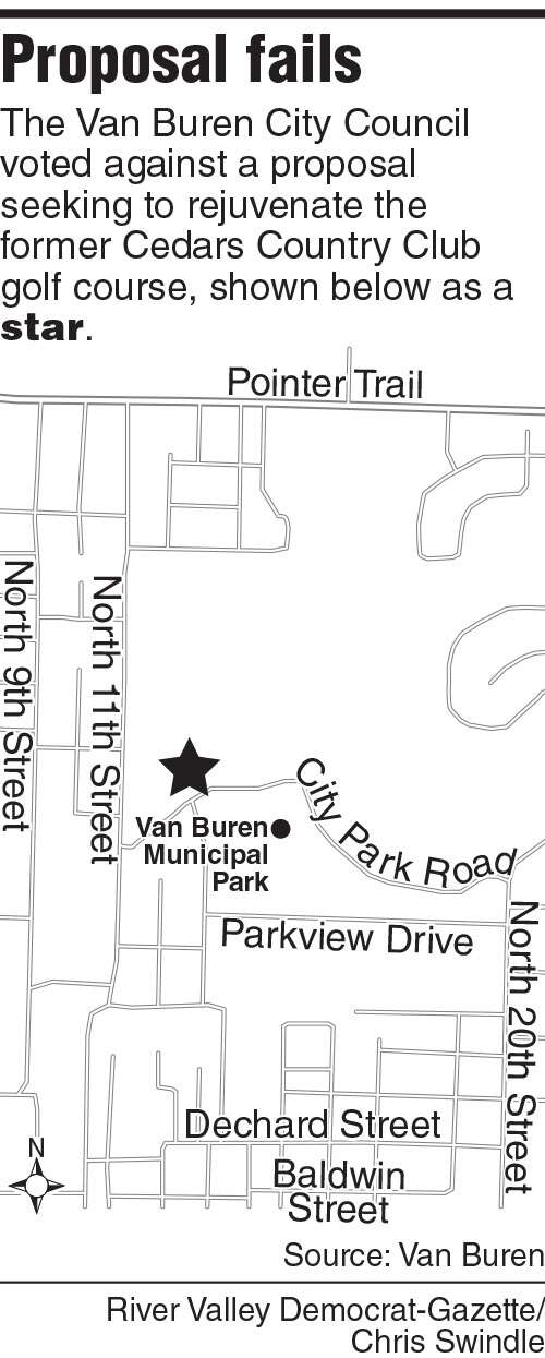 Van Buren City Council votes against lease agreement to restore Cedars