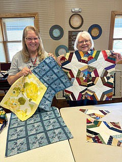 On Monday, Feb. 5, the Pieces & Patches Quilt Club held their program meeting. Gail Hayes demonstrated three ways to construct self binding on quilts. Kathy Drexler demonstrated how to make a Scrappy Star Quilt. Members received handouts and instructions for both. If you are interested in attending a meeting or joining Pieces & Patches Quilt Club please call (479) 282-5767.

(Submitted Photo)