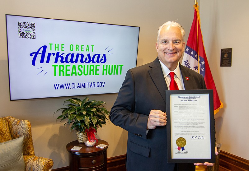 Milligan announces website name change for Great Arkansas Treasure Hunt