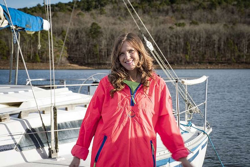 Olivia Wyatt at Grande Maumelle Sailing Club on 12/19/2023 for High Profile cover story.

DO NOT USE until after publication in High Profile.