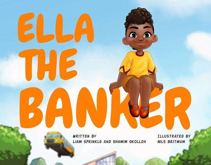"Ella the Banker," is a new children's book by Little Rock fifth-grader Liam Sprinkle and his mom, Shamim Okolloh.