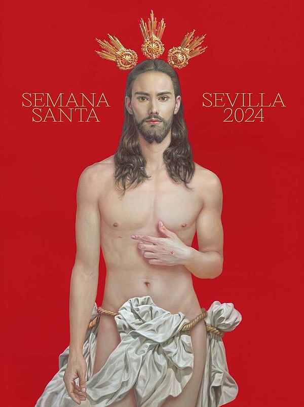 Too pretty? Easter poster depicting a handsome, fresh-faced Jesus prompts criticism in Spain - Vimarsana News