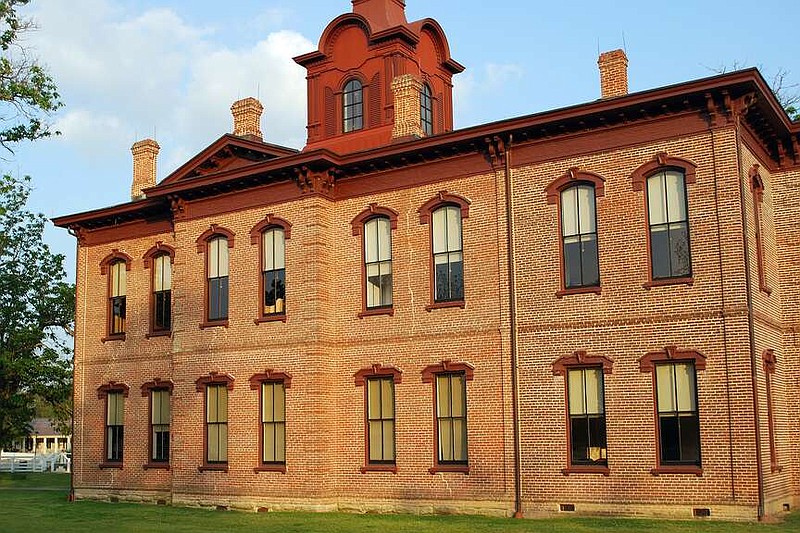 The 1874 Hempstead County Courthouse at Historic Washington State Park in Washington, Arkansas, is shown in this undated photo. March 1-3, 2024, the park will host the Arkansas Living History Association's annual conference. (Photo courtesy of Historic Washington State Park)