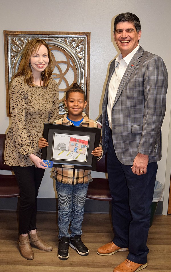 Jayceon Foster wins Economics Arkansas Art Contest Magnolia Banner News