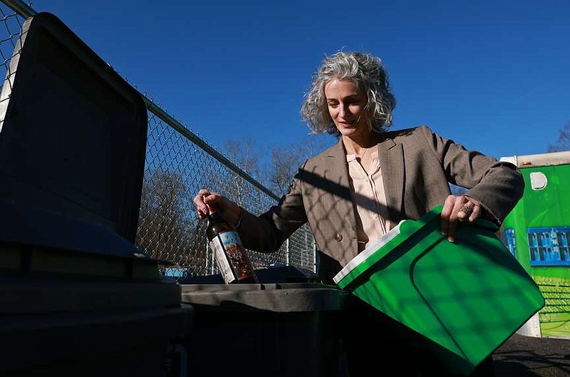 New 'green station' in Little Rock open for residents to discard