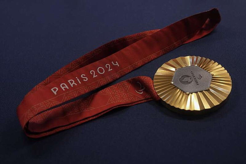 Paris Olympics medals being made with Eiffel Tower pieces Jefferson