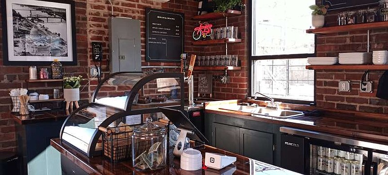Tara Espinoza/News Tribune photo: 
The newest coffee shop in Jefferson City, Red Wheel Steam House, is now open at 400 W. Main St. The shop sells coffee, simple pastries and beer and wine in the evening.