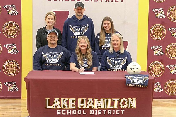 WATCH | Lake Hamilton’s Springer signs to play volleyball at Oklahoma ...