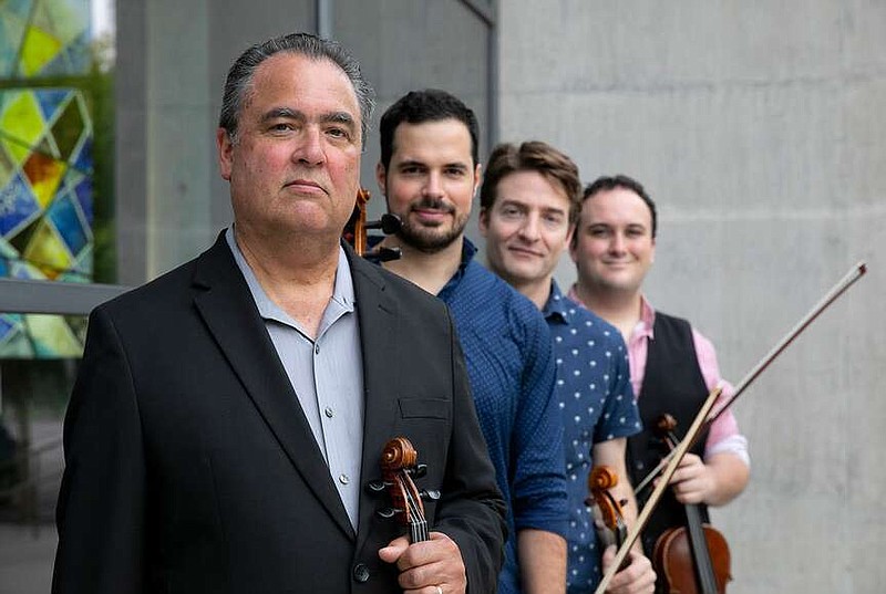 Turtle Island Quartet — Performing their newest project, “Island Prayers,” 7:30 p.m. Feb. 20, Faulkner Performing Arts Center on the UA campus in Fayetteville. Free but tickets required. 575-5387.