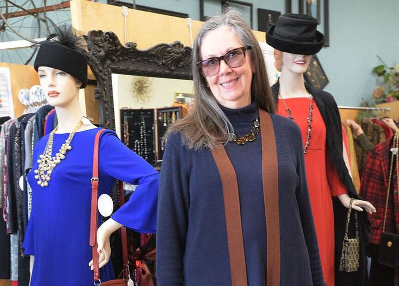 Kim Smith has a passion for volunteering, including her sevice as a board member of Audrey's Resale Boutique in Bella Vista.
(NWA Demorcrat-Gazette/Flip Putthoff)