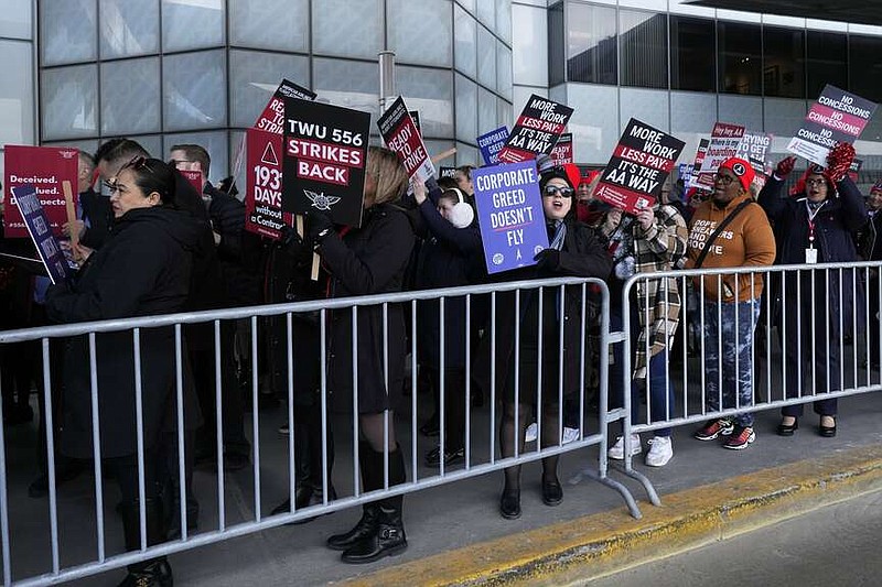 Flight Attendants Protest Pay The Arkansas Democrat Gazette   206503631 1Dflight0214 T800 