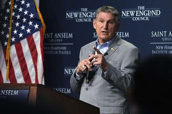 Manchin says 'no' to White House bid | The Arkansas Democrat-Gazette - Vimarsana News