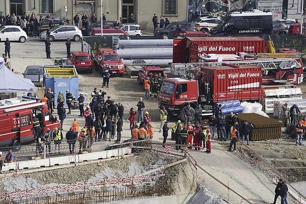Construction failure kills 5 in Italy | The Arkansas Democrat-Gazette - Vimarsana News