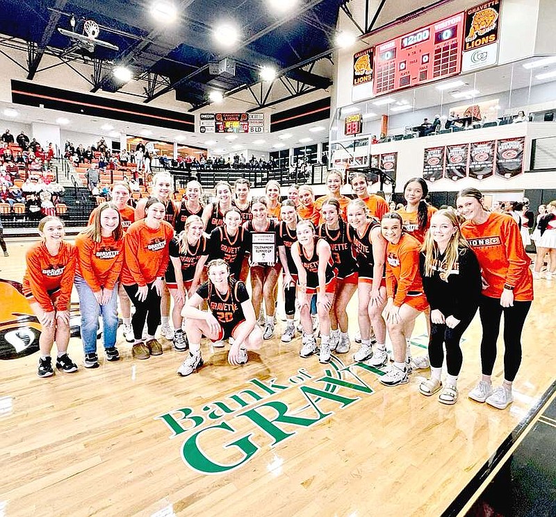 Gravette girls win runner-up trophy in the district tournament ...