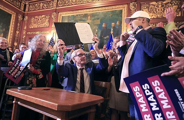 Wisconsin approves district maps | The Arkansas Democrat-Gazette - Arkansas' Best News Source - Vimarsana News