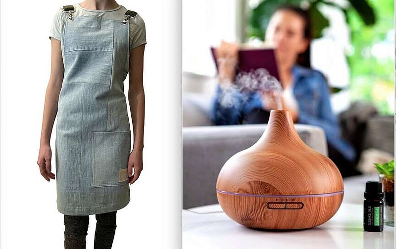 Park + Coop Apron and Pure Daily Care Ultimate Aromatherapy Diffuser