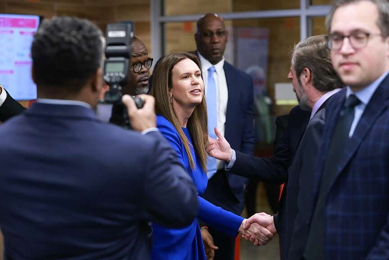 Gov. Sanders celebrates the state receiving 1 million Accelerate grant