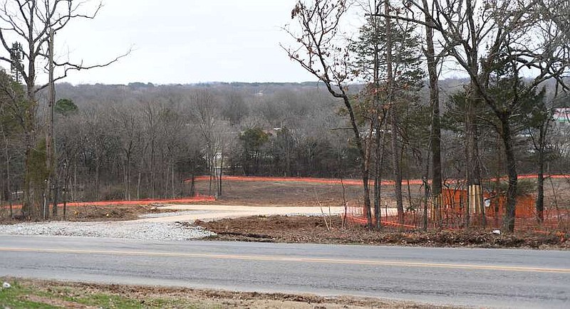 A lot stands cleared of trees Thursday, Feb. 22, 2024, as work is ongoing on a housing development with 55 residential lots on about 13 acres along Old Wire Road in Fayetteville. The City Council recently discussed clear cutting during a workshop session. Visit nwaonline.com/photo for today's photo gallery.
(NWA Democrat-Gazette/Andy Shupe)