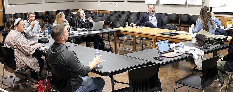 Annette Beard/Pea Ridge TIMES
City Council and Planning Commission members were invited to share their perspectives with members of the TAP team this past week.