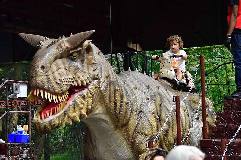 Jurassic Quest — With animatronic dinosaurs and more, Noon-8 p.m. March 1; 9 a.m.-8 p.m. March 2; 9 a.m.-5 p.m. March 3, Rogers Convention Center, 3303 S. Pinnacle Hills Parkway in Rogers. $20-$37. jurassicquest.com.
