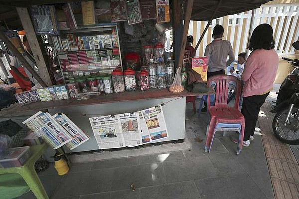 arkansasonline.com - Cambodian newspaper to end print publishing | Arkansas Democrat Gazette