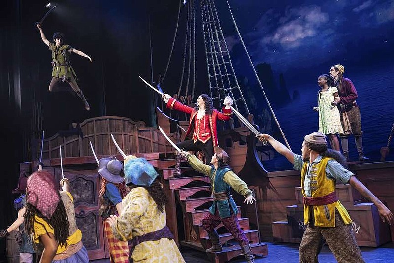 The national touring production of "Peter Pan" kicks off the 2024-25 Procter and Gamble Broadway series in September at Fayetteville's Walton Arts Center.
(Special to the Democrat-Gazette/Matthew Murphy)