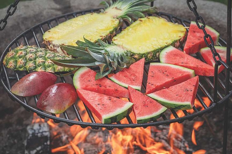 Homemade grilled watermelon and pineapple is a special treat. (Submitted photo)