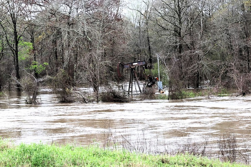 Union County was impacted by flash flooding on Friday morning. (Penny Chanler/Special to the News-Times)