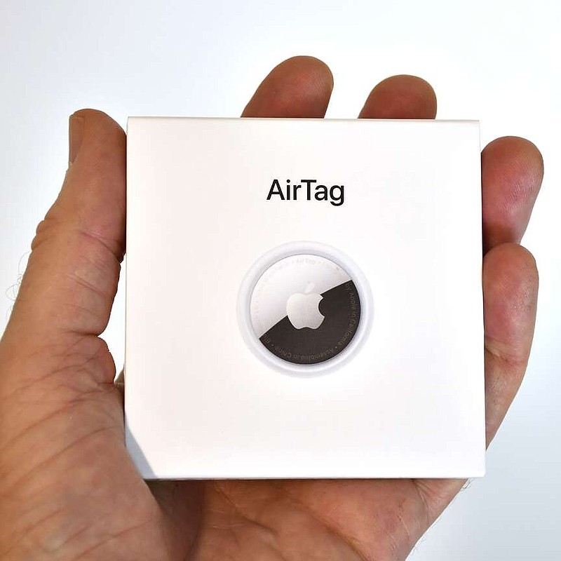 Apple AirTags. (Christopher Reynolds/Los Angeles Times/TNS)