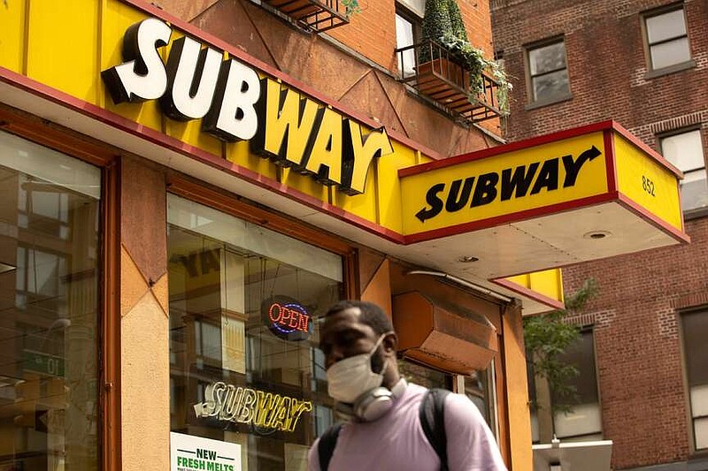 A Subway Restaurant location in New York. MUST CREDIT: Jeenah Moon/Bloomberg.