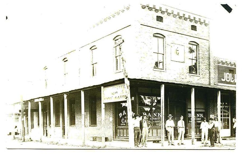 Cabot, circa 1910: At this time, the Lonoke County town had a population of 441 people, part of which supported the pictured Bank of Cabot with a capital available of $50,000 per the window sign. The masons had the upstairs of the building per their emblem. Today, the town is home to close to 30,000 people.

Send questions or comments to Arkansas Postcard Past, P.O. Box 2221, Little Rock, AR 72203