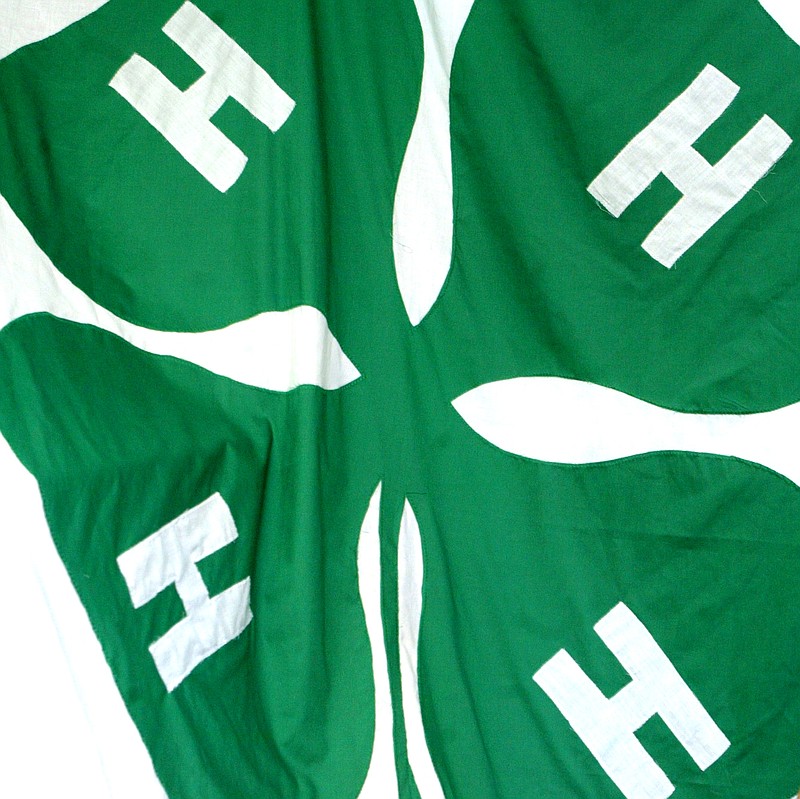 The 4-H flag is shown.  (The Sentinel-Record/File photo)
