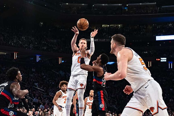 DiVincenzo makes franchise-record 11 3-pointers, scores 40 points as Knicks rout Pistons, 124-99 - Vimarsana News