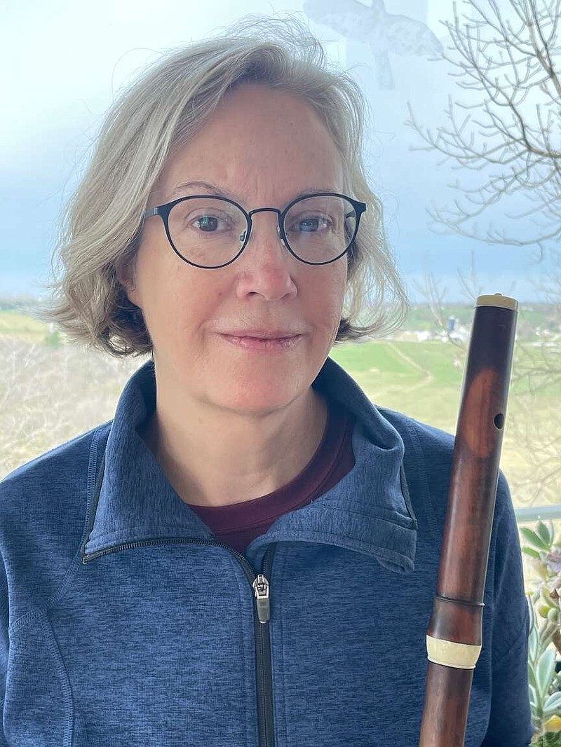 Submitted
Karen Bretz will perform Bach on the flute today at the Jefferson City Museum of Modern Art.