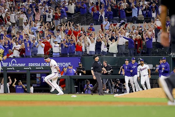 Rangers overcome disputed tip, top Cubs on Helm's hit in 10th | The Arkansas Democrat-Gazette - Vimarsana News