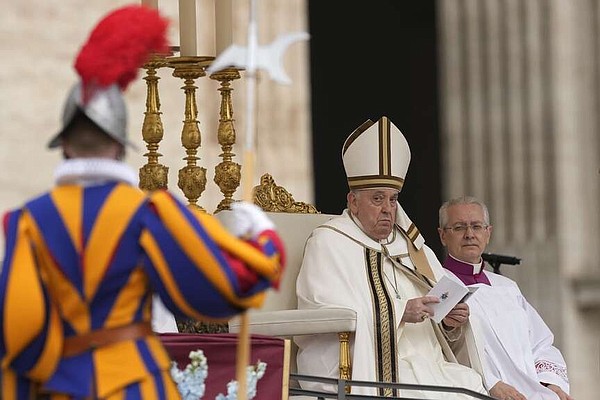 Pope Francis presides over Easter Mass | Hot Springs Sentinel Record - Vimarsana News