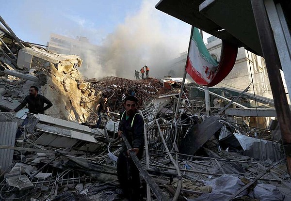 Israeli airstrike on Iran's consulate in Syria kills 2 generals | Jefferson City News Tribune - Vimarsana News