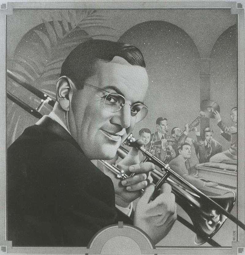 Glenn Miller was a trombonist, song arranger and the leader of The Glenn Miller Orchestra responsible for early big band standards like "Chattanooga Choo Choo,” “In the Mood,” “Sunrise Serenade,” “Tuxedo Junction” and “Perfidia.” (Courtesy Image)