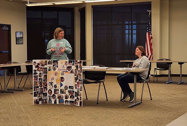 Nancy Hanson shares info on iCan Bike, WeBUILT - Vimarsana News