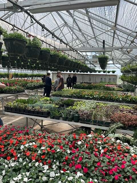 Photo courtesy South Callaway R-II Schools
The greenhouse at South Callaway High School. Public plant sales began Saturday and will remain open throughout April.