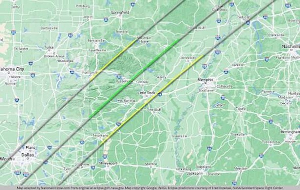 Pine Bluff residents, visitors set for today’s solar eclipse | Pine ...