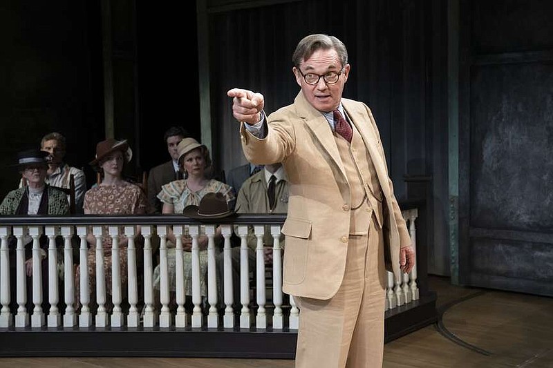 Atticus Finch (Richard Thomas) drives home a point in the courtroom in “To Kill a Mockingbird.”

(Courtesy Photo/Julieta Cervantes)