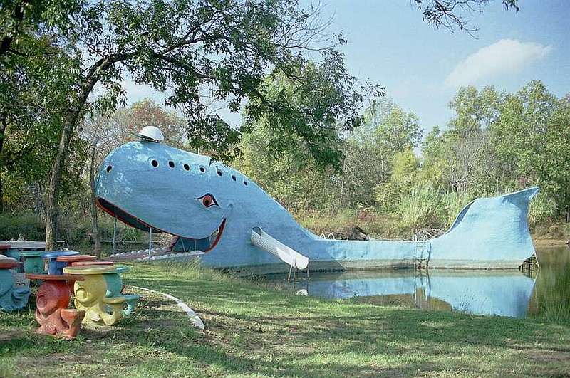 A roadside picnic area at Catoosa, Oklahoma, on Route 66. (Photo courtesy of Drew Knowles/Garland County Historical Society)