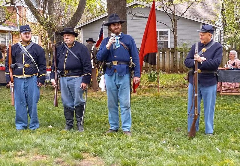 Battle of Fayetteville — Observation of the 161st anniversary with a synopsis of the 1863 battle; a program on Lt. Joseph Smith Robb Jr. of the First Arkansas Union Cavalry; and two cannon firings, 10 a.m.-4 p.m. April 20, Headquarters House Museum in Fayetteville. Free. 521-4681.
