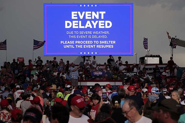 Trump cancels N.C. political rally | The Arkansas Democrat-Gazette - Arkansas' Best News Source - Vimarsana News