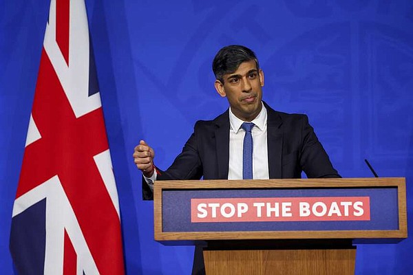 UK prime minister ready to advance Rwanda deportation law | Jefferson City News Tribune - Vimarsana News