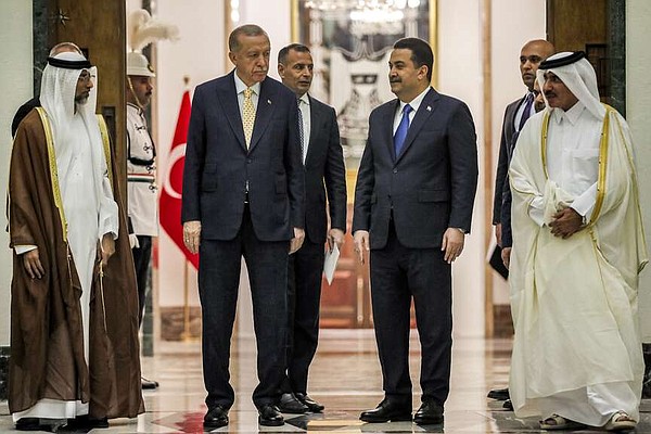Erdogan arrives in Iraq for talks on water, oil, gas | The Arkansas Democrat-Gazette - Vimarsana News
