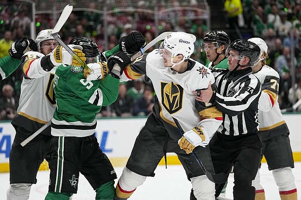 GOLDEN KNIGHTS 3, STARS 1 | The Arkansas Democrat-Gazette - Arkansas' Best News Source - Vimarsana News