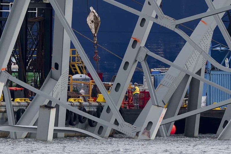 In Baltimore, new deep-water channel allows ship to pass Key bridge ...