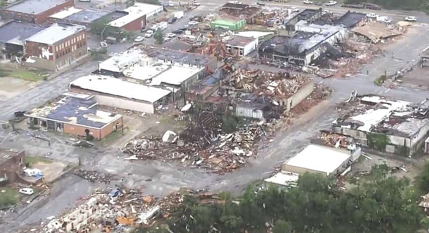 Tornadoes kill 4 in Oklahoma, leave trail of destruction | Jefferson ...